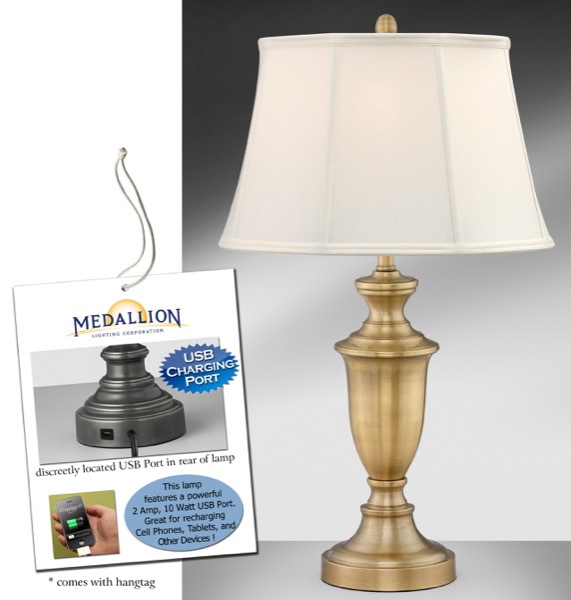 Medallion lighting hot sale table lamps